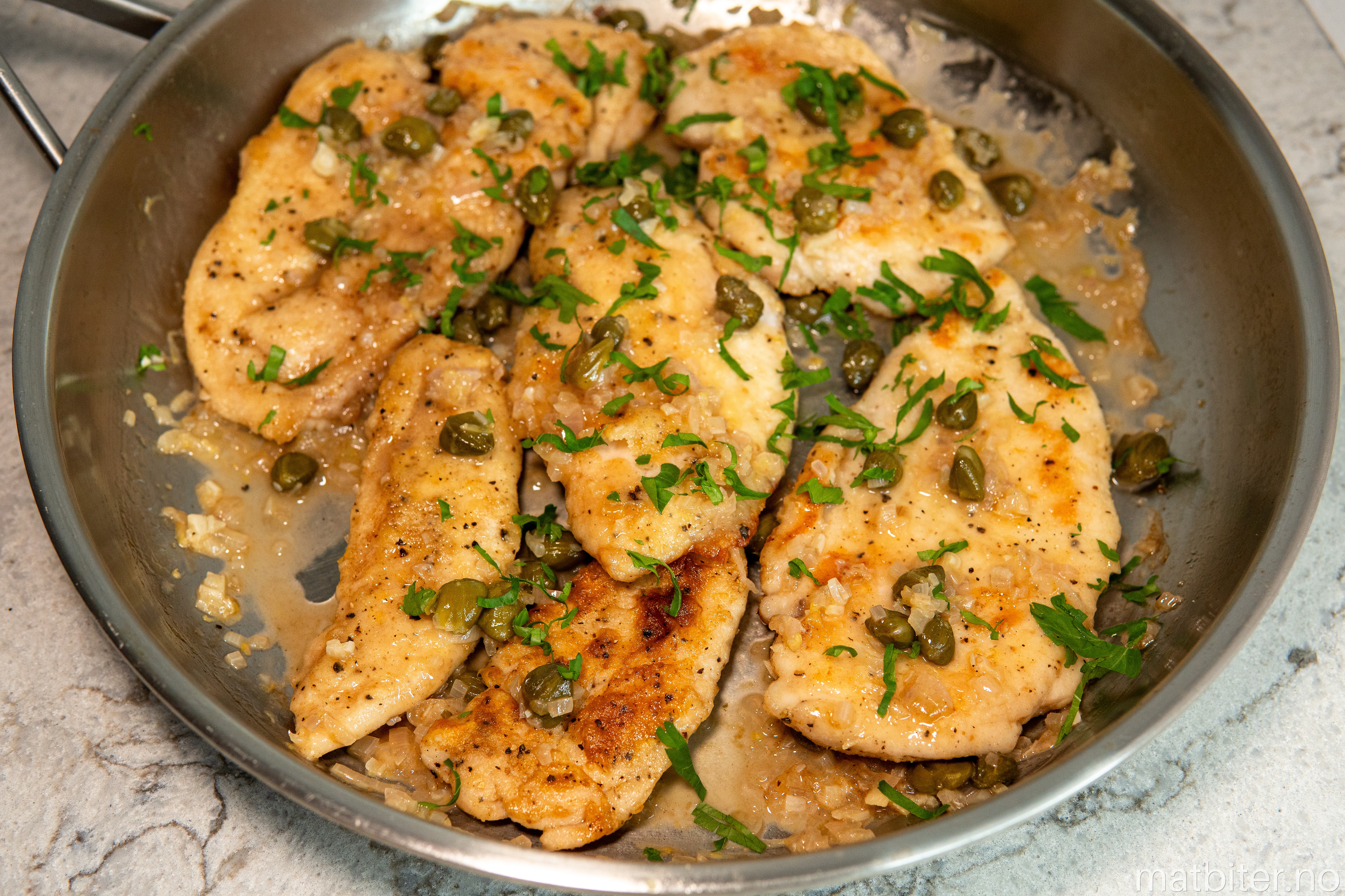 Kylling piccata